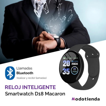 SMARTWATCH D18 MACARON